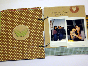 Love Lives Here Mini Book - pages 9-10