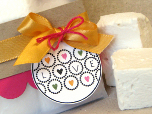 Valentine Cocoa & Marshmallow Bag detail