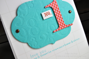 No. 1 Love You detail