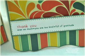 Detail from Simple Sentiments Thank You card
