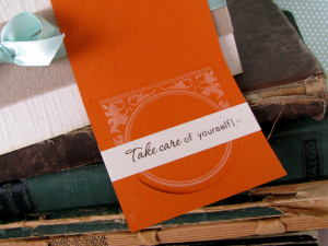 Warm Healing Wishes (tea bag holder)