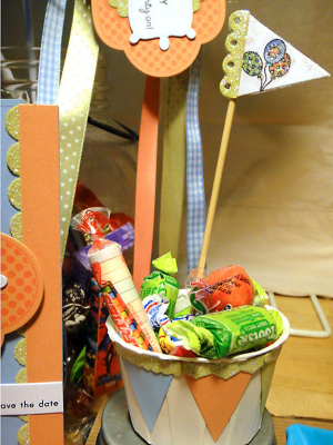 Birthday Balloons Favor Cup