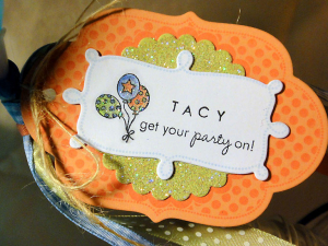 Birthday Balloons Tag