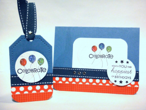 Celebrate Happiest Days Card & Tag