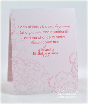 Debbie Olson - Inside & Out: Birthday