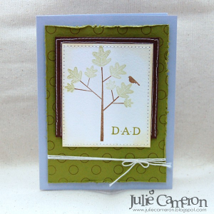 For Dad  handmade card