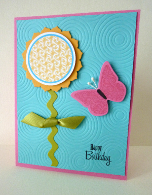 Happy Sunflower - Anniversary Tag