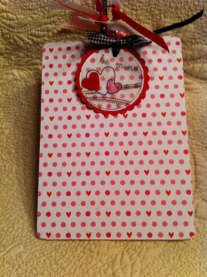 Mini Valentine Clipboard