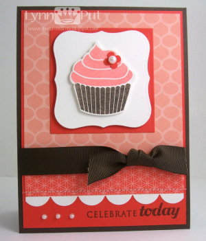 Celebrate Today Cupcake Card by Lynn Put