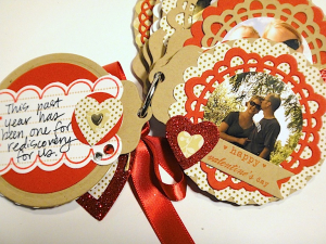 Valentine Mini Scrapbook Pages