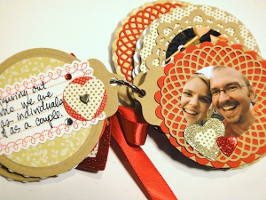 Valentine Mini Scrapbook Pages