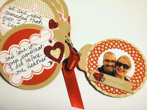 Valentine Mini Scrapbook Pages