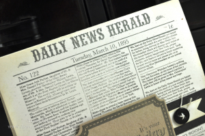 Dawn McVey - Background Basics: Newsprint