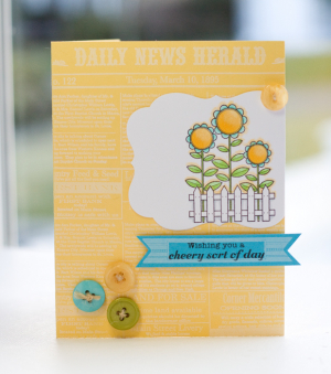 Lisa Johnson- Background Basics: Newsprint