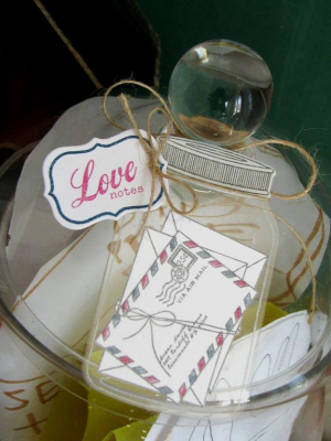 Friendship Jar Tag detail