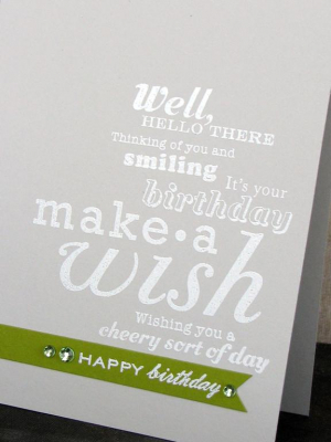 Make a Wish (detail)