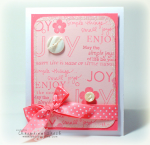 Simple Joys by Charmaine Ikach