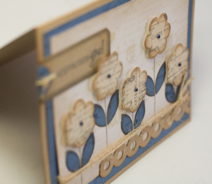 Vintage Flower Thanks detail 2