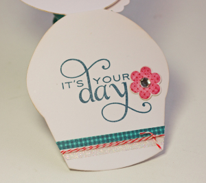 Sweet Birthday Cupcake inside