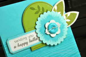 A Happy Hello detail