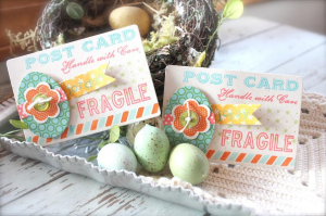 Easter Egg Postcards