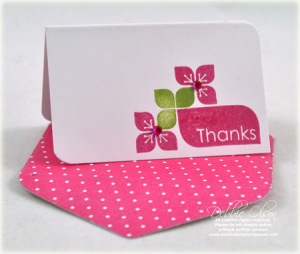 Modern Thank You Thank You Notecard