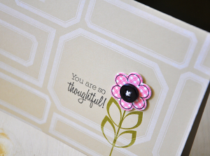 You Are So Thoughtful! Detail