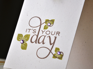 It's Your Day Detail