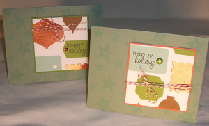 Simple Ornament Cards
