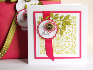 Enjoy present and card