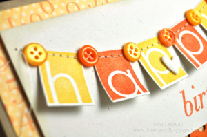 Happy Birthday detail 1