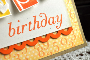 Happy Birthday detail 2