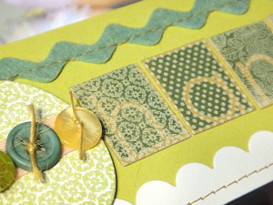 Easter Basket Tag detail