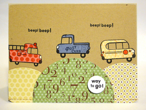 Driving Over Hills Card