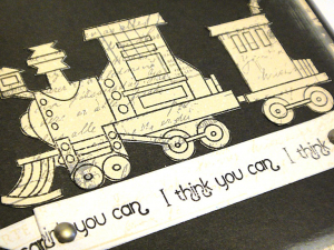 I Think You Can Train Card - detail