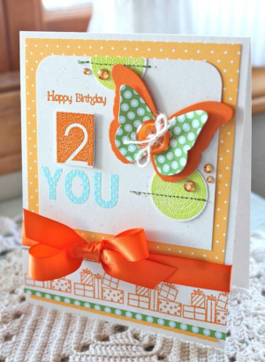 Butterfly Birthday Photo