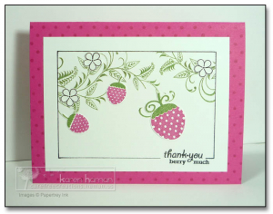 Berries Framed