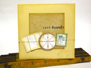 Safe Travels Ephemera Card