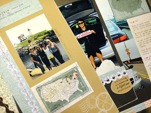 Summer Road Trip Scrapbook Pages