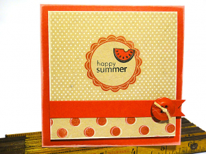 Watermelon Summer Card