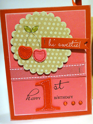 Hi Sweetie Birthday Card