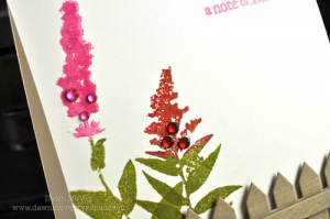 A Note of Thanks detail