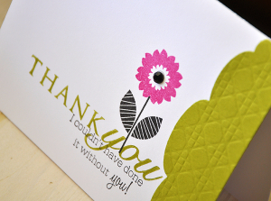 I Couldn't Have Done It Without You! Detail