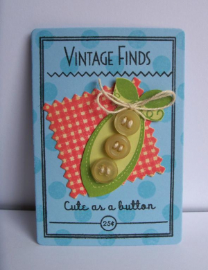Buffalo-Peas ATC card