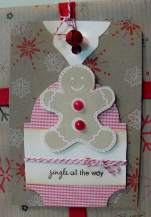 Gingerbread tag