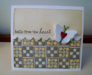 QFTD45, F4A49, Butterfly Greeting