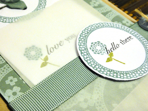 Hello, Love Pocket Card - detail