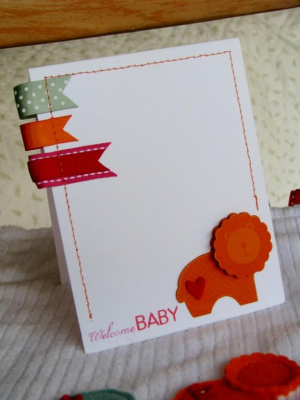 Welcome Baby card