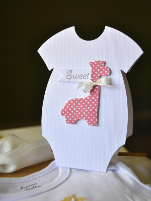 Sweet Baby Onesie Card