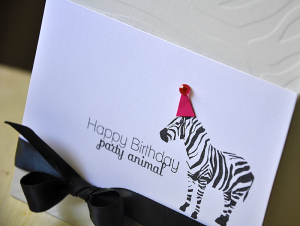 Happy Birthday Party Animal Detail